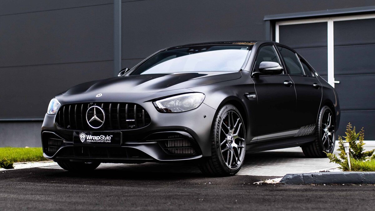Mercedes-Benz E 63 - Matte Paint Protection - cover