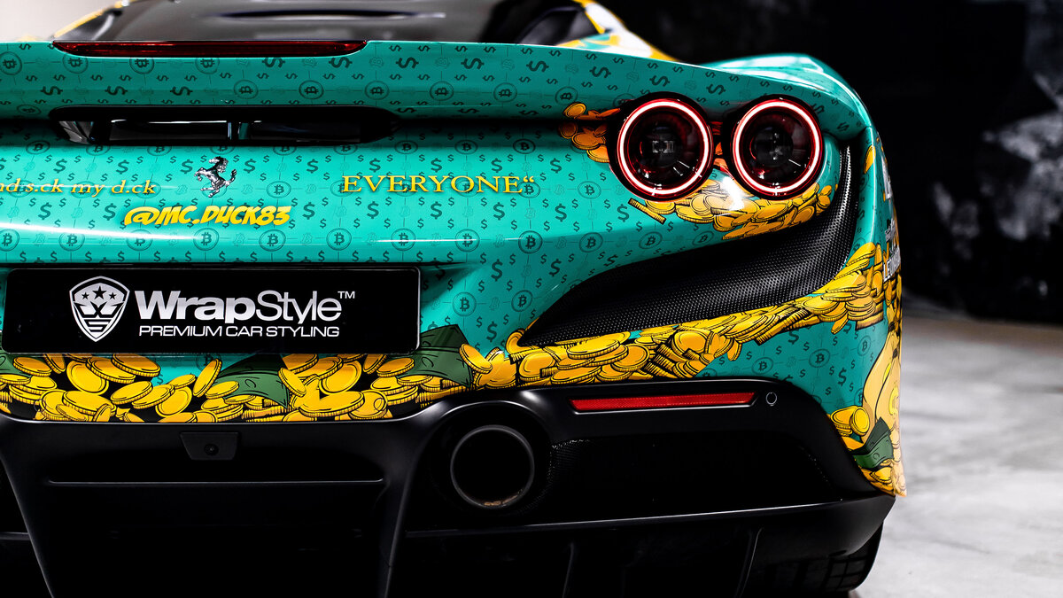 Ferrari F8 Tributo - McDuck Wrap - img 13