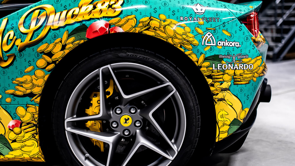 Ferrari F8 Tributo - McDuck Wrap - img 14