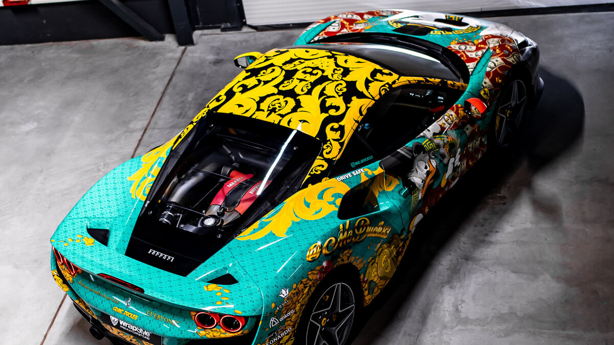 Ferrari F8 Tributo - McDuck Wrap - img 16