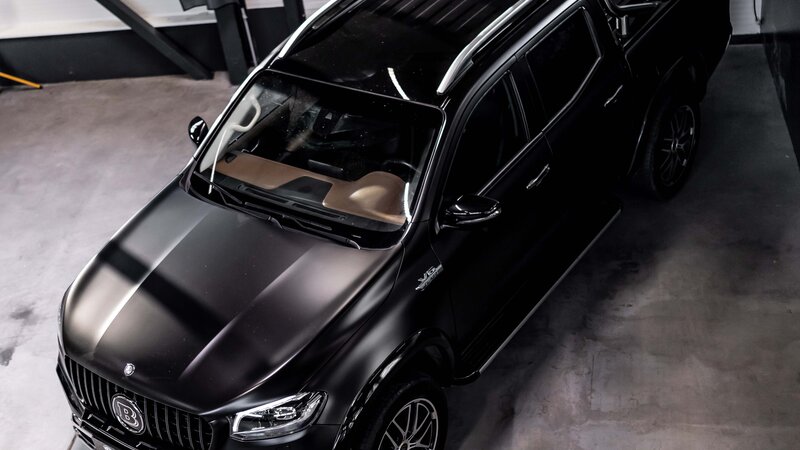 Mercedes-Benz X-Class - Black Satin Wrap - img 1 small