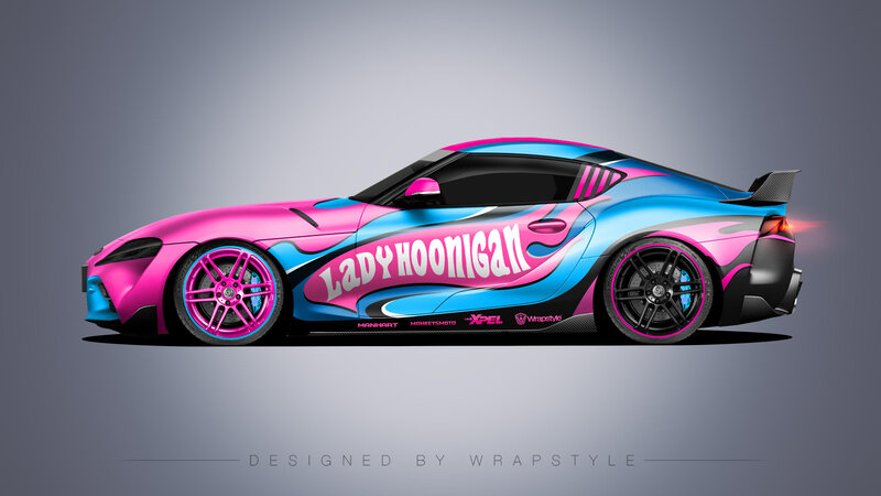 Toyota Supra - Hot Wheels Design