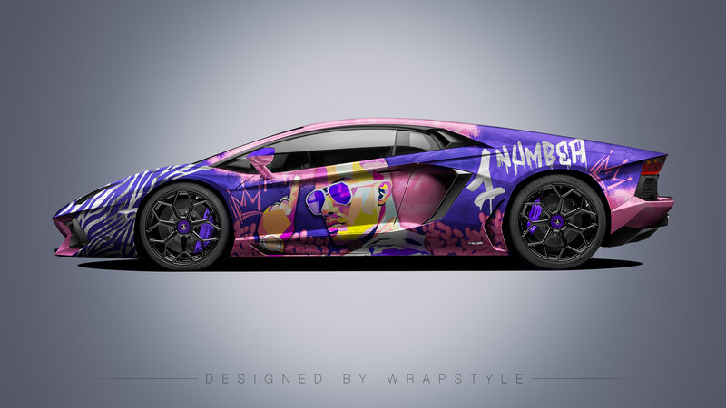Lamborghini Aventador - Number One Design