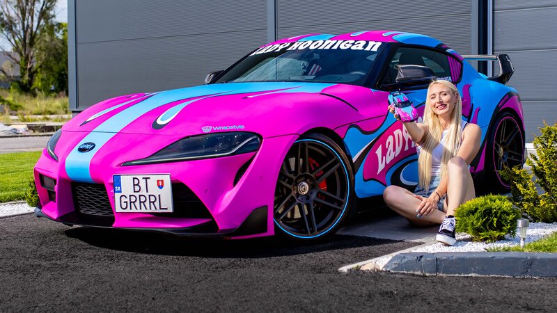 Toyota Supra - Hot Wheels Wrap