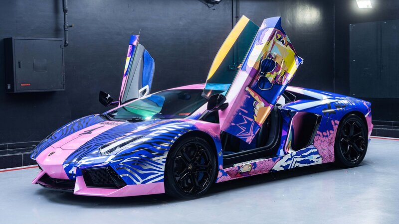 Lamborghini Aventador - Number One Wrap