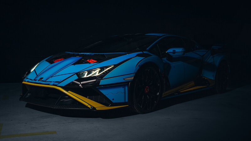 Lamborghini Huracán STO - Design Inspired by Lego