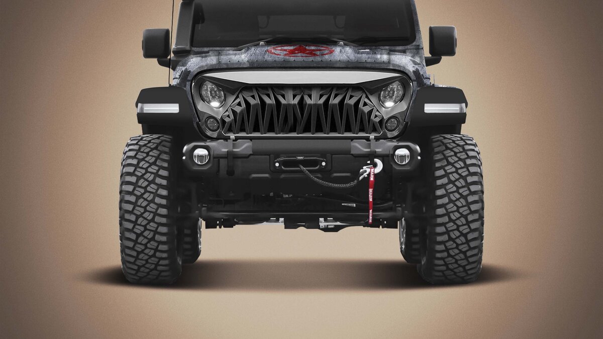Jeep Wrangler Rubicon - Metal Bear Design - img 5