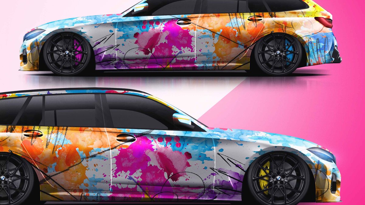 BMW 3 G21 - Color Splash Design - img 5