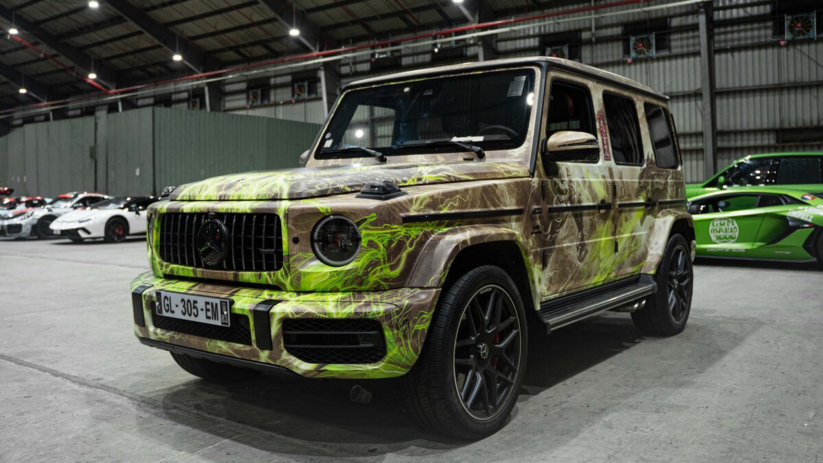 Mercedes-AMG G 63 - Godzilla vs. Kong Wrap - cover