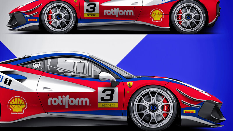 Ferrari 488 Challenge - Racing Design - img 1 small