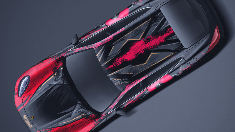 Porsche Panamera 4S - Deadpool Design - img 10 small