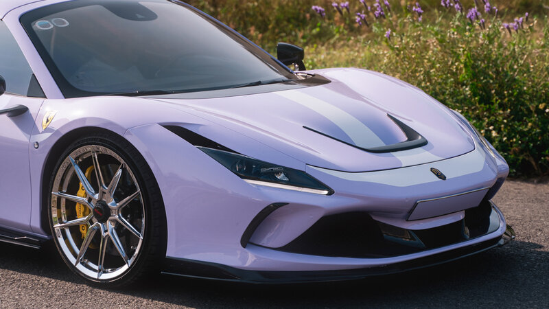 Ferrari F8 Spider - Purple Wrap - img 1 small
