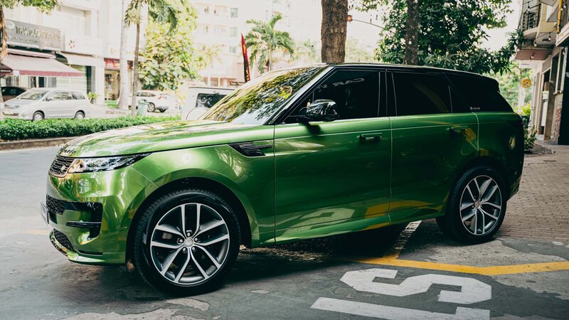 Range Rover Sport - Mamba Green Wrap
