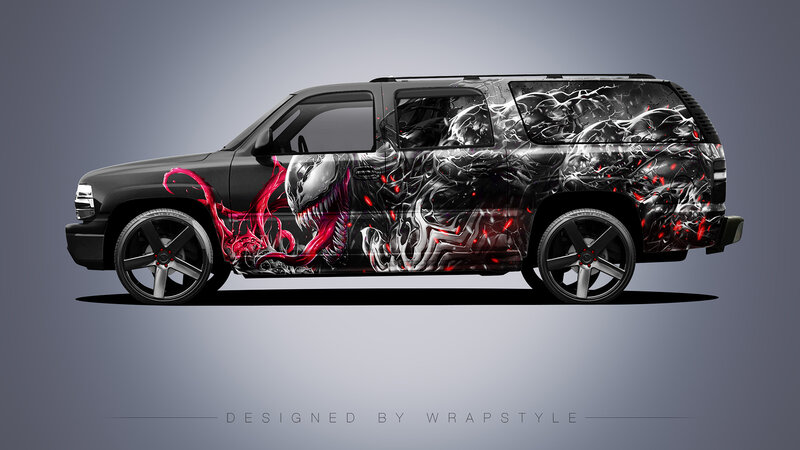 Chevrolet Suburban - Venom and Carnage Design