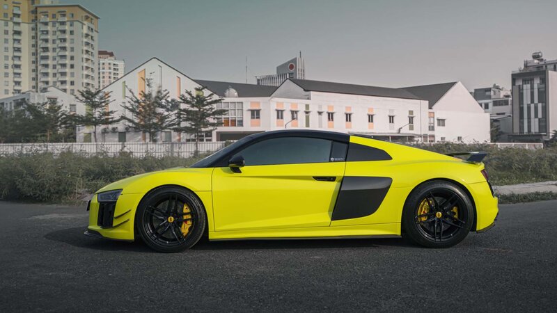 Audi R8 V10 - Racing Yellow Wrap