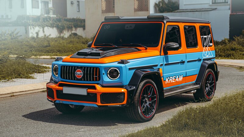 Mercedes-Benz G63 - Gulf Racing Wrap