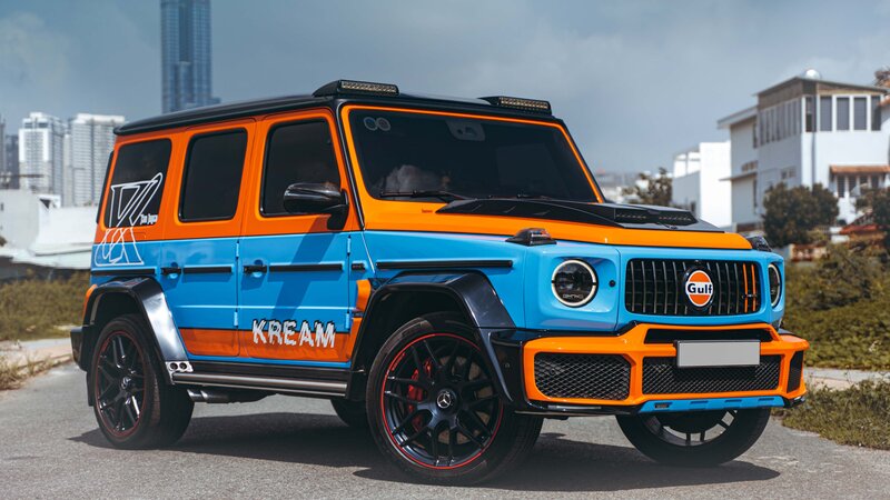 Mercedes-Benz G63 - Gulf Racing Wrap - img 3 small