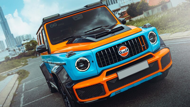 Mercedes-Benz G63 - Gulf Racing Wrap - img 4 small