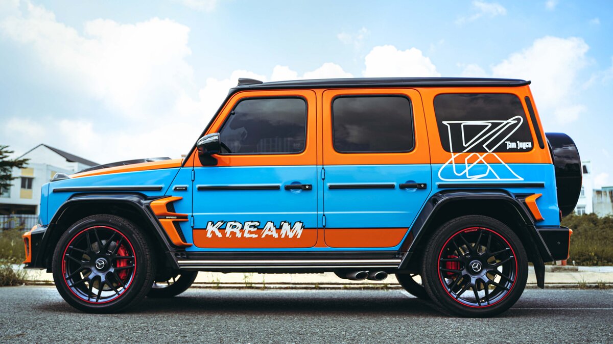 Mercedes-Benz G63 - Gulf Racing Wrap - img 6