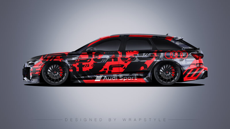 Audi RS6 - Audi Glitch Design