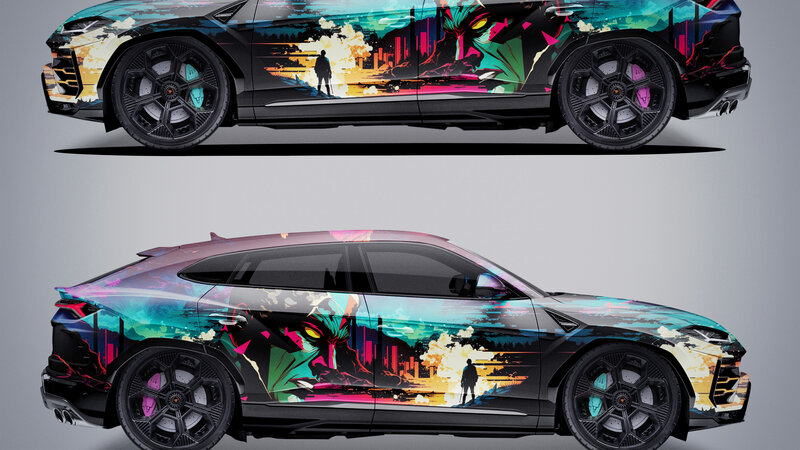 Lamborghini Urus - Pop Art Design - img 1 small